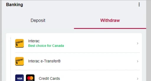 How to Withdraw with Interac from Online Casinos in Canada