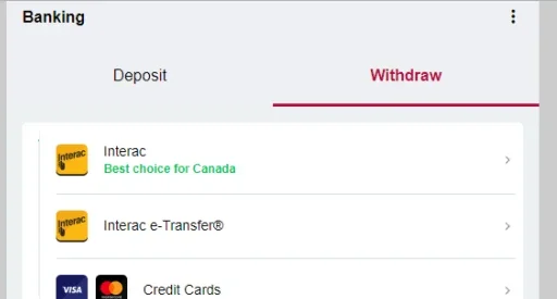 How to Withdraw with Interac from Online Casinos in Canada