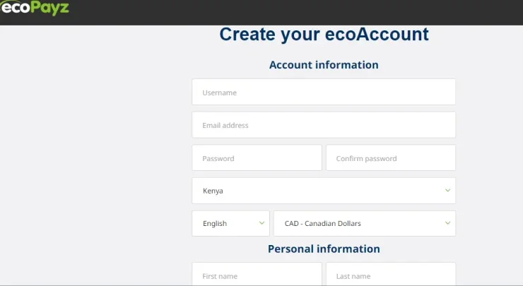 How to GetOpen an ecoPayz Account 