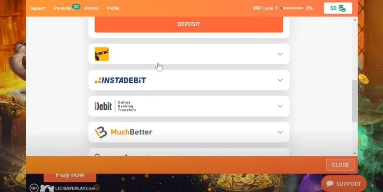 How to Deposit With INSTADEBIT in Online Casinos Canada