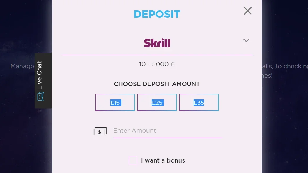   How to deposit with  Skrill  in online casinos UK