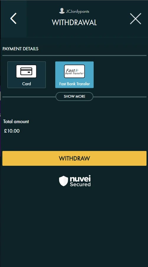 How to withdraw from Grosvenor Casino UK