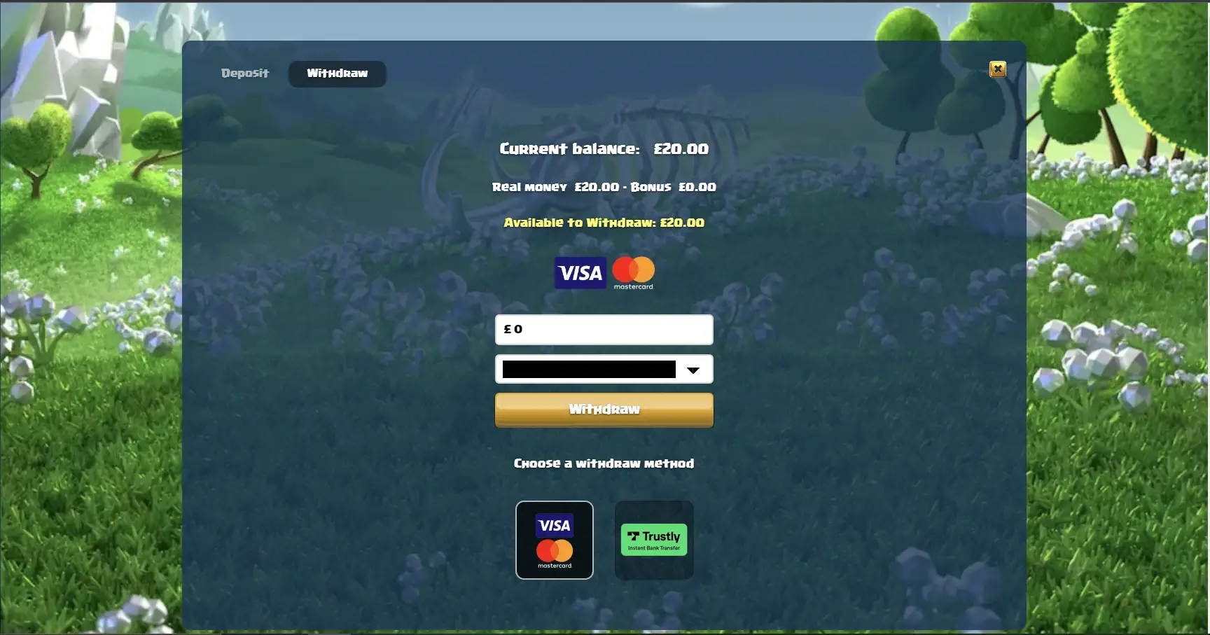 duelz casino withdrawal