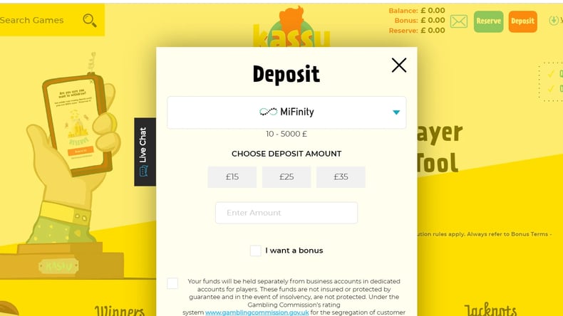 How to Deposit With MiFinity in Online Casinos UK