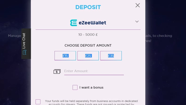 How to Deposit With eZeeWallet in Online Casinos UK