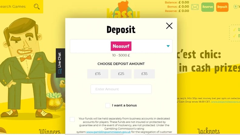 How to Deposit with Neosurf in Online Casinos UK